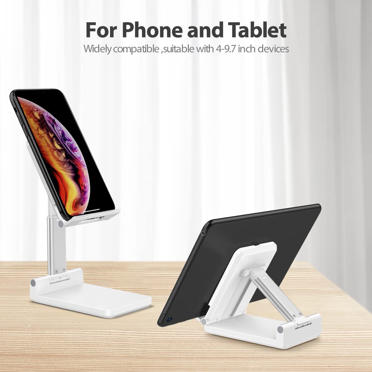 iPhone and Tablet Kept on Laza ABS Plastic Mobile Stand by Urban Kings Store